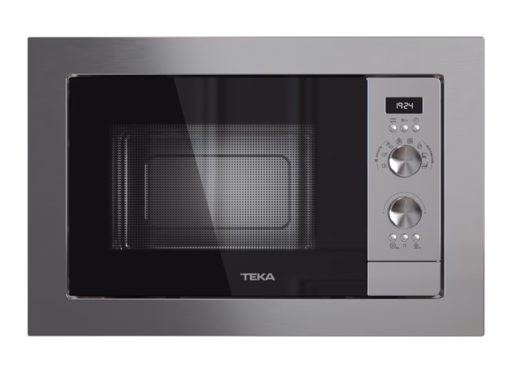 Microondas integrable con 3 menús de acceso directo y control táctil