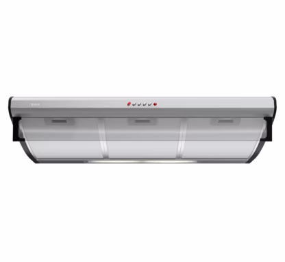 Campana Clásica integrada de 90 cm con frente soft en acero inoxidable