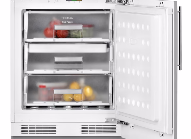 Mini congelador de integración bajo encimera con motor inverter