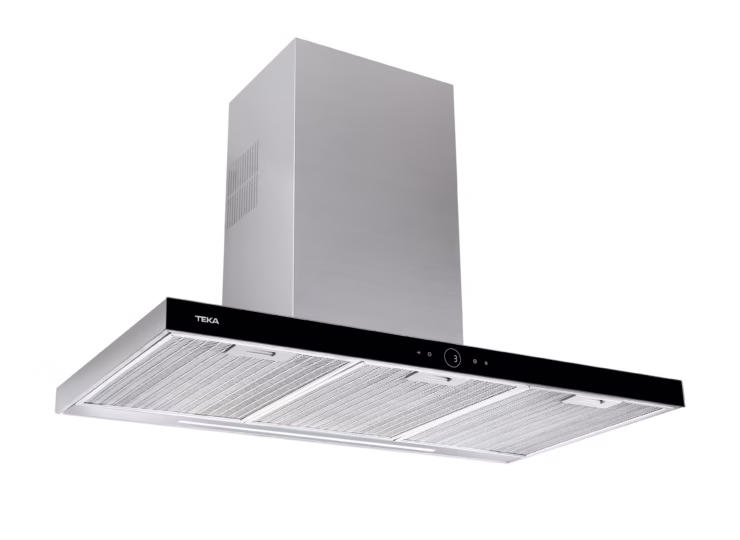 Campana Decorativa A+ de 90 cm con Touch Control y motor EcoPower