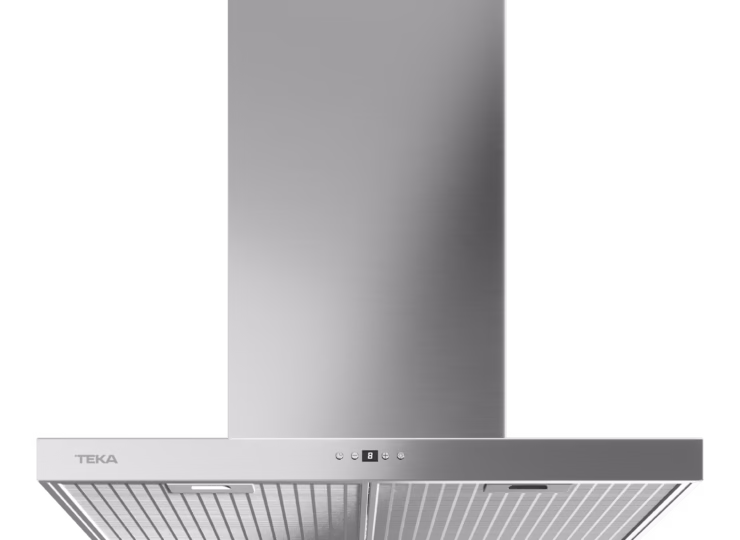 Campana decorativa de pared con temporizador y 4 velocidades de extracción