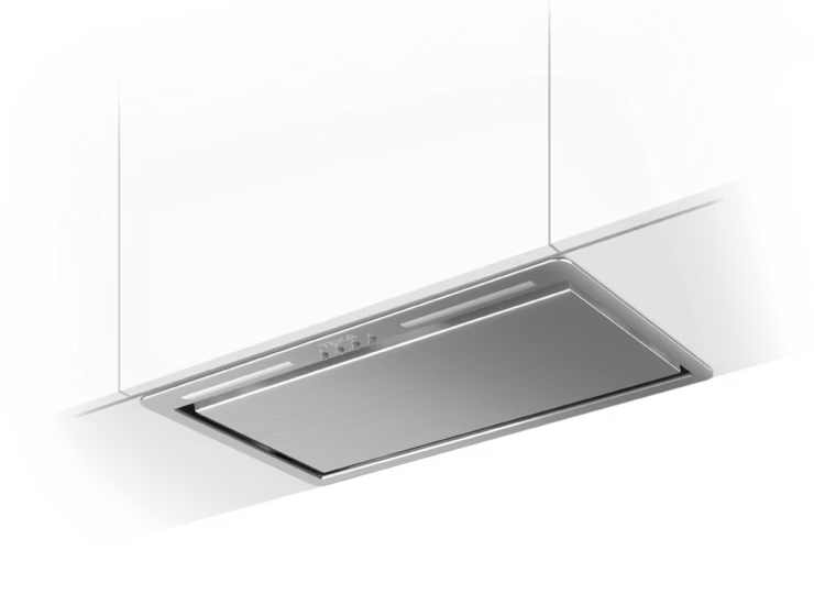 Campana integrable con sistema de aspiración perimetral y motor EcoPower de doble turbina