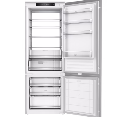 Frigorífico combi No Frost integrable por sistema de guía deslizante