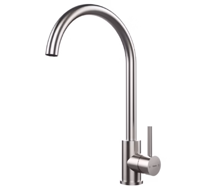 Grifo de cocina monomando con caño alto