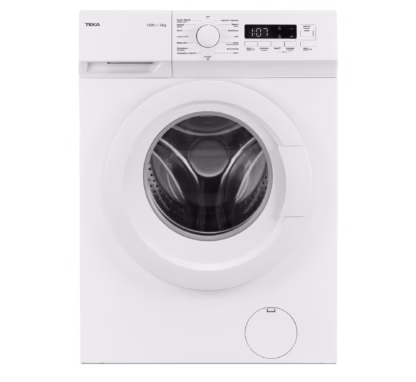Lavadora de libre instalación con 15 programas y capacidad de lavado de 6 kg