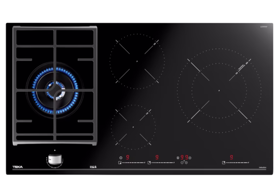 Placa Hybrid de 90cm con Touch Control Multislider y 4 zonas