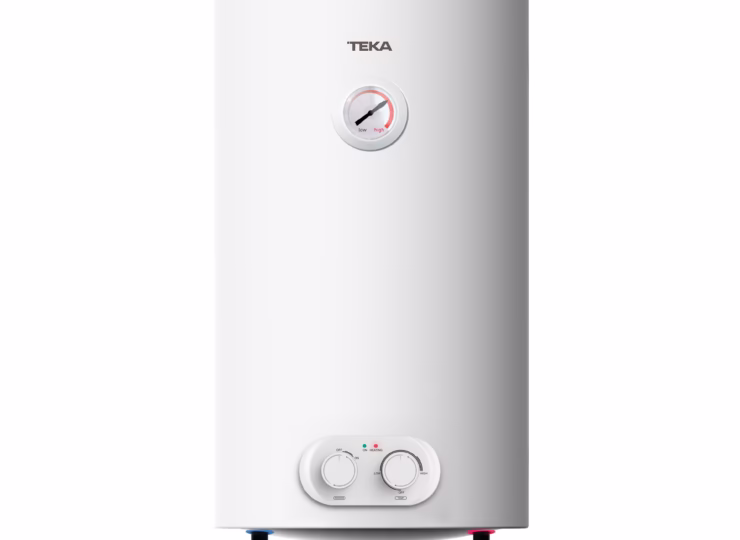 Termo eléctrico de 50 litros con instalación vertical/horizontal