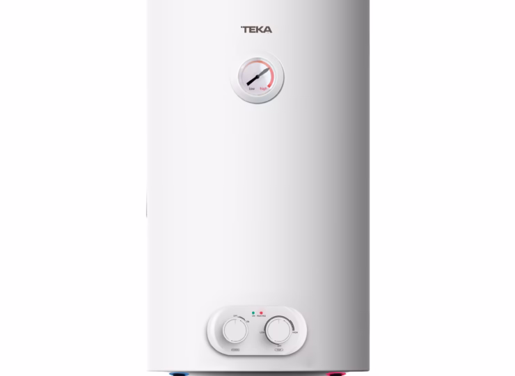 Termo eléctrico de 80 litros con instalación vertical/horizontal