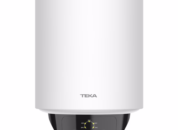 Termo eléctrico vertical Smart Control de 15 litros con indicador de temperatura LED