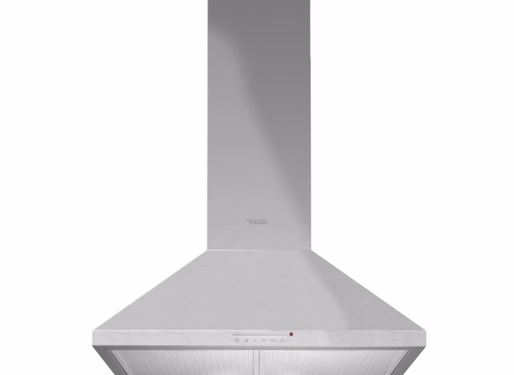 Campana Piramidal de pared de 70 cm con mandos pulsantes