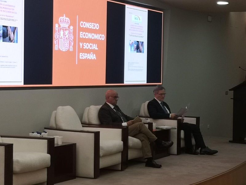 EL PRESIDENTE DEL CONSEJO GENERAL INAUGURA LA JORNADA “VEINTE AÑOS DE LA LEY DE DEPENDENCIA” ORGANIZADA POR LA AESS EN EL CONSEJO ECONÓMICO Y SOCIAL