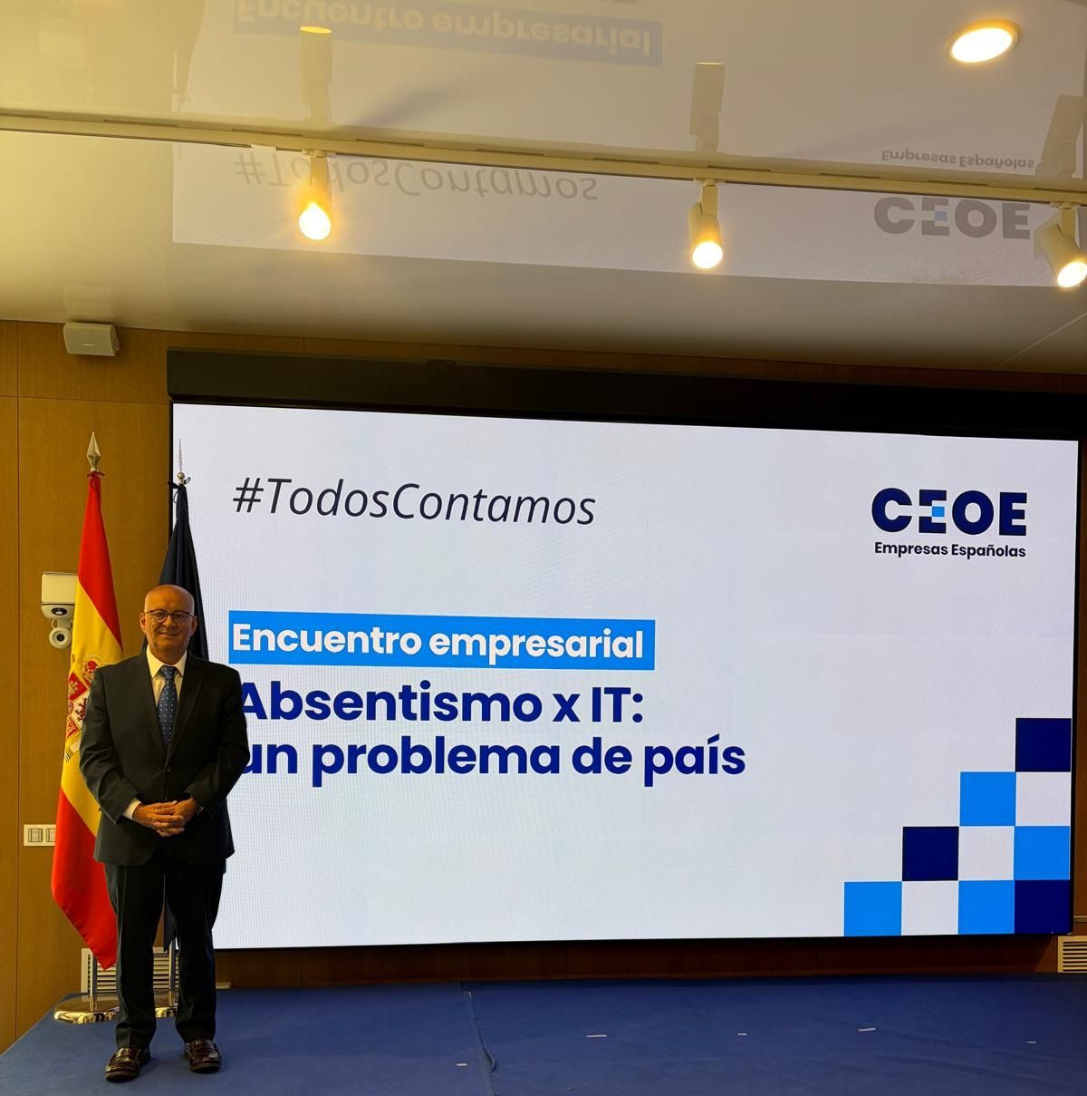 ENCUENTRO EMPRESARIAL SOBRE EL IMPACTO DEL ABSENTISMO LABORAL Y LA INCAPACIDAD TEMPORAL EN LA CEOE