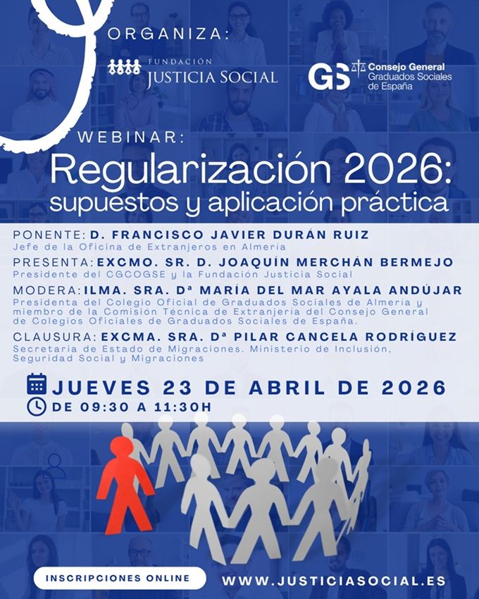 ¿QUIERES DOMINAR LOS ASPECTOS CLAVE DE LA REGULARIZACIÓN EN 2026 CON UN ENFOQUE PRÁCTICO Y ACTUALIZADO?