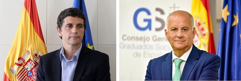 REUNIÓN DEL PRESIDENTE DEL CONSEJO GENERAL CON EL SECRETARIO DE ESTADO DE LA SEGURIDAD SOCIAL