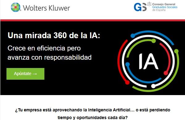 WEBINAR: Una mirada 360 de la IA: Crece en eficiencia, pero avanza con responsabilidad. 