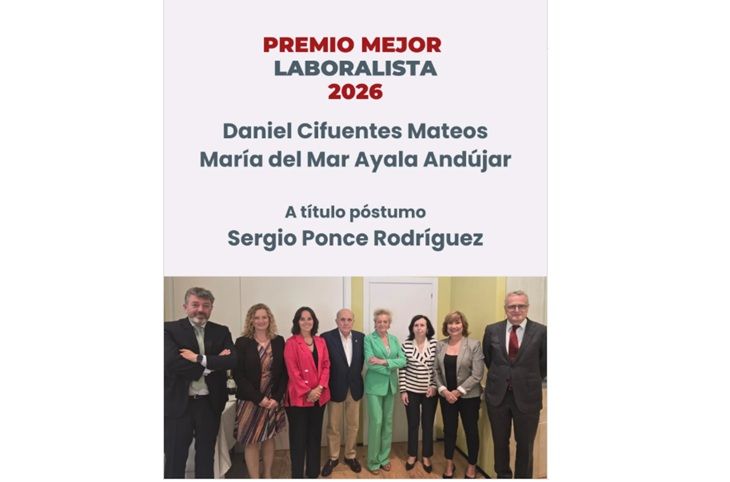 María del Mar Ayala Andújar, reconocida con el XXII Premio ASNALA-Santander Justicia al Mejor Laboralista