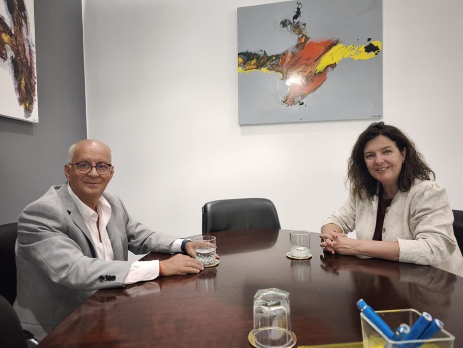 EL CONSEJO GENERAL RECIBE A LA NUEVA DIRECTORA-GERENTE DE FRATERNIDAD-MUPRESPA PARA FORTALECER LA COLABORACIÓN INSTITUCIONAL