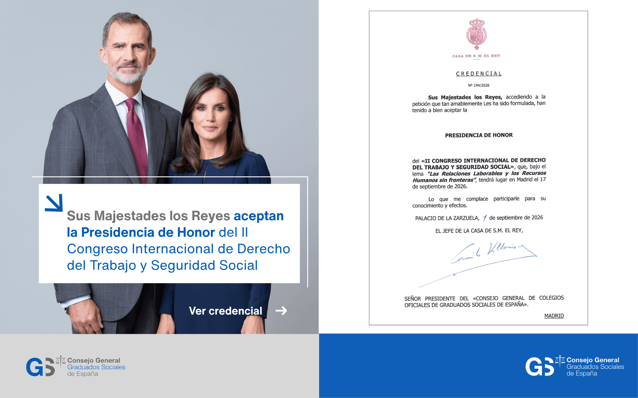 EL II CONGRESO INTERNACIONAL DE DERECHO DEL TRABAJO Y SEGURIDAD SOCIAL PODRÁ SEGUIRSE TAMBIÉN POR STREAMING