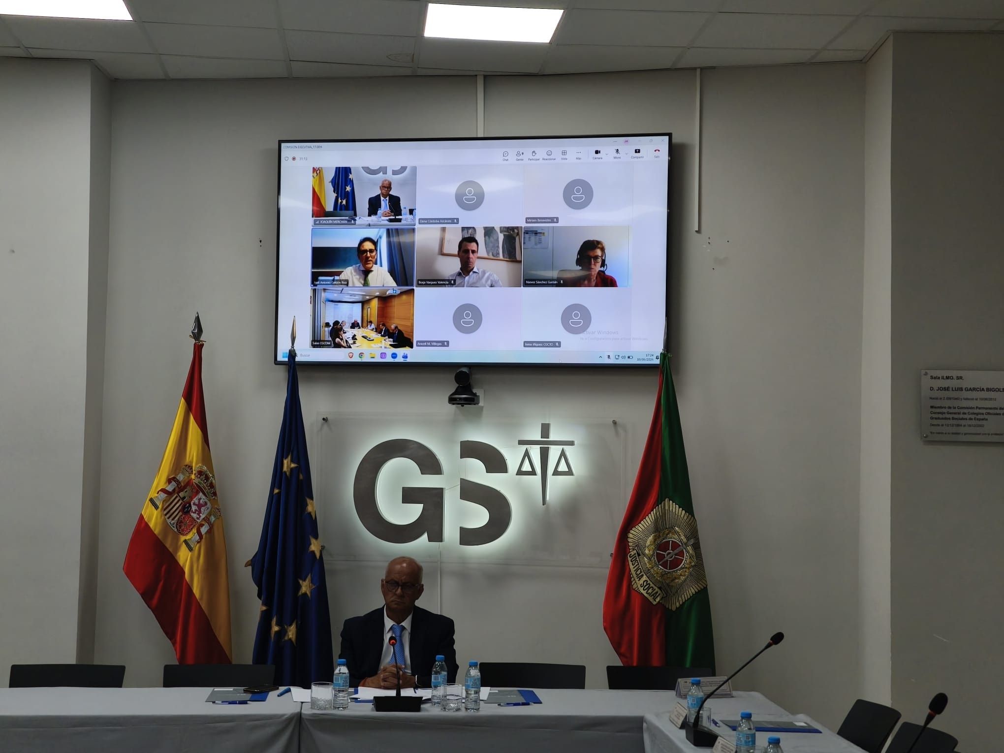 JOAQUÍN MERCHÁN PARTICIPA EN LA REUNIÓN DE LA COMISIÓN EJECUTIVA DE UNIÓN PROFESIONAL