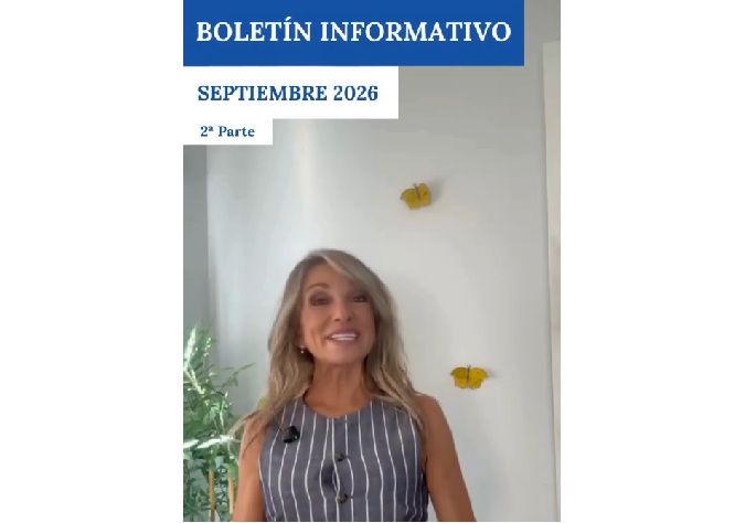 Boletín Mensual del Consejo General Septiembre 2026 Parte 2