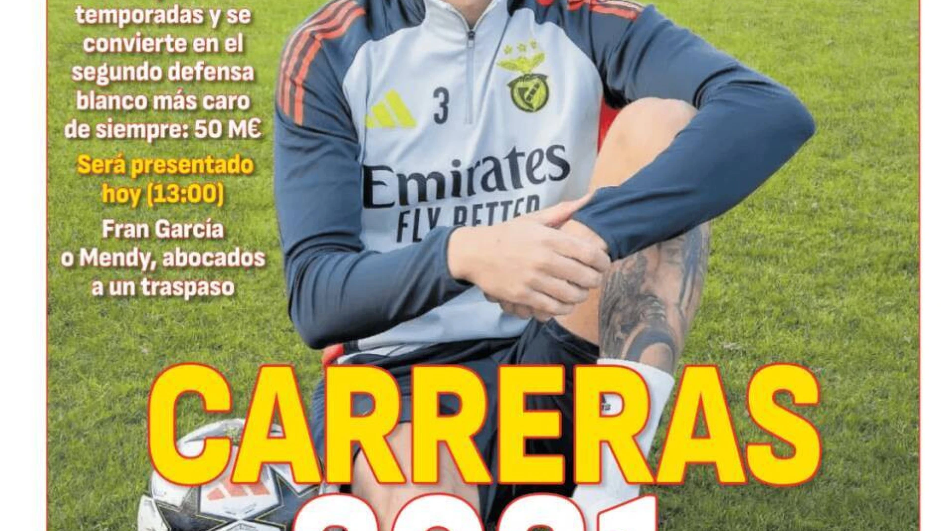Transferências em Alta: Carreras Reforça o Real Madrid e Modric Ruma ao AC Milan