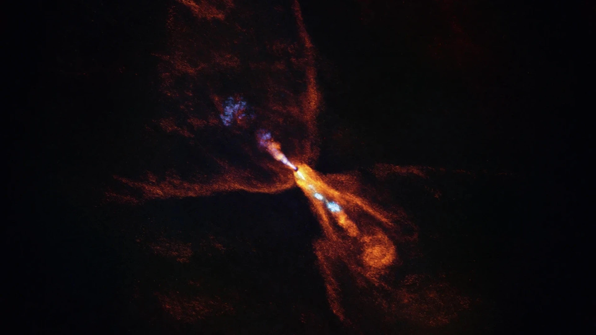 Descoberta inovadora revela o início da formação planetária em torno de estrela-bebé