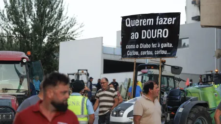 Produtores de Vinho do Douro em Protesto: "Estamos a perder a esperança"