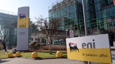 Eni fecha um contrato de 20 anos para aquisição de gás natural dos EUA