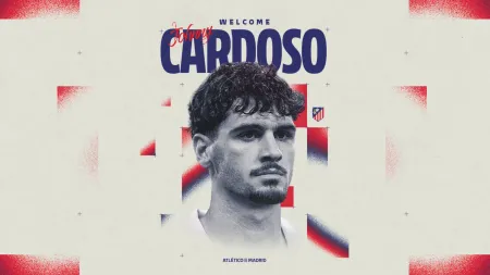 Johnny Cardoso é o mais recente reforço do Atlético de Madrid