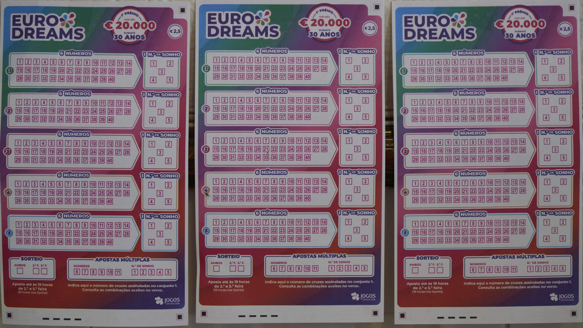 Oportunidade de Ouro: Conheça os Números do EuroDreams de Hoje
