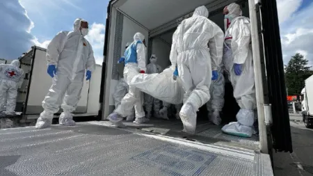 Troca de corpos entre Ucrânia e Rússia: 1.000 soldados ucranianos recuperados