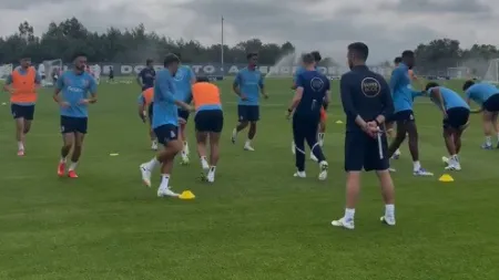 FC Porto partilha momentos do treino com a imprensa