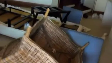Quenda exibe quarto em caos e promete resposta divertida