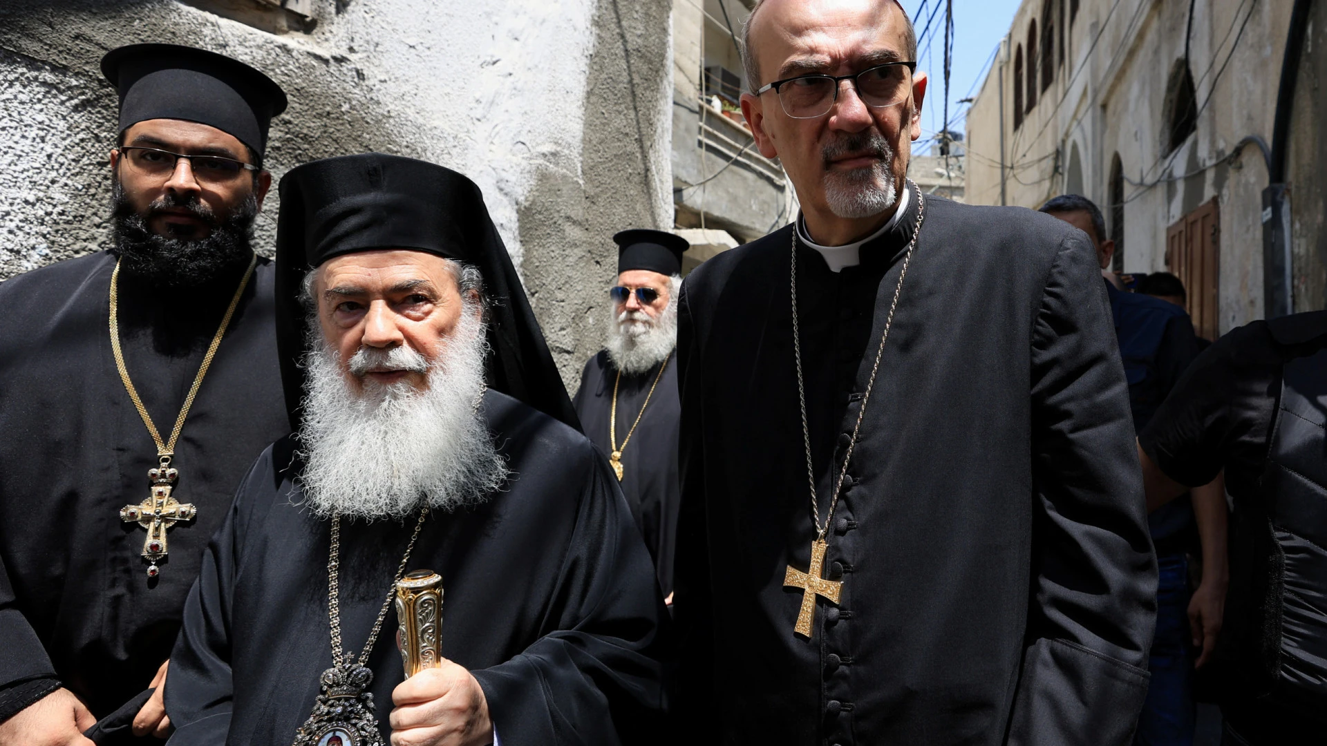 Líderes cristãos visitam Gaza após trágico ataque a templo
