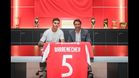 Barrenechea assume compromisso no Benfica: "Lutar por todas as competições..."