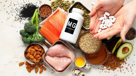 Melhore a sua saúde com uma alimentação rica em magnésio