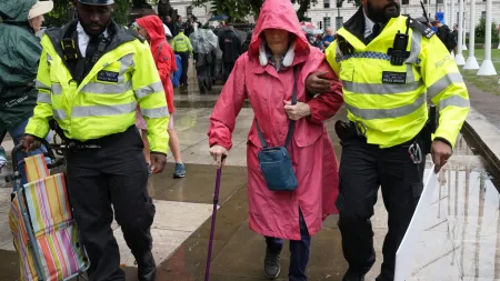 55 Detidos em Londres em Protestos a Favor da Palestine Action