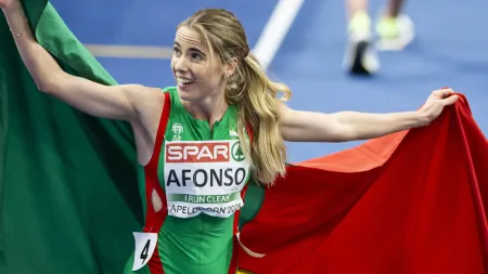 Salomé Afonso estabelece novo recorde nacional e Isaac Nader brilha em Londres