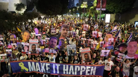 Protestos em Telavive: Clamor por Liberação de Reféns e Fim das Hostilidades