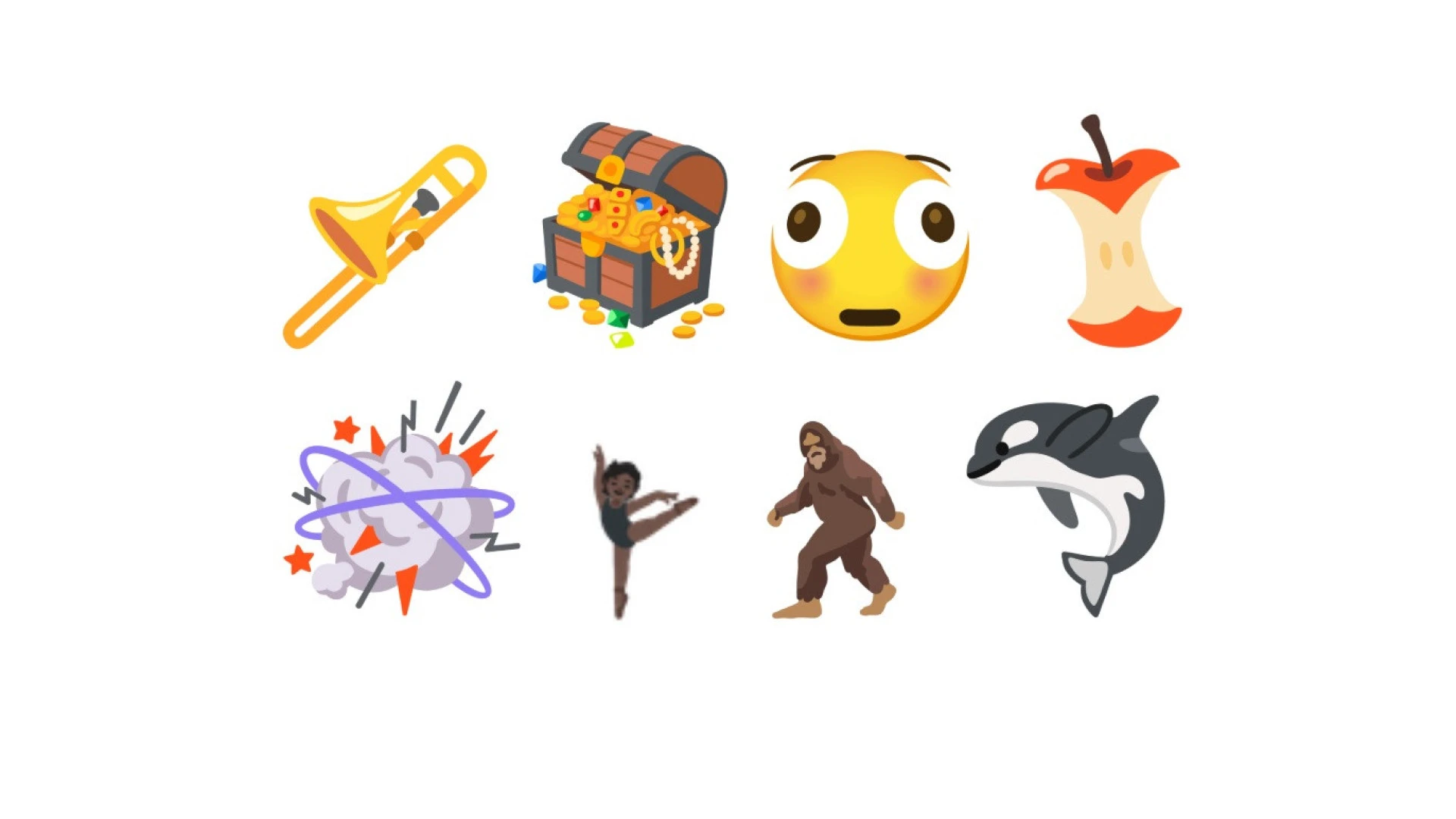 Oito novos emojis chegam em breve, incluindo o enigmático Pé Grande