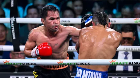Pacquiao não alcança a glória no seu regresso ao boxe