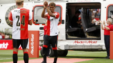 Gonçalo Borges aterra em Roterdão de helicóptero: uma chegada triunfal