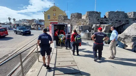 Mulher de 63 anos sofre queda na Berlenga e é hospitalizada