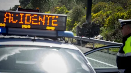 Acidente na A25 provoca uma vítima mortal e um ferido leve