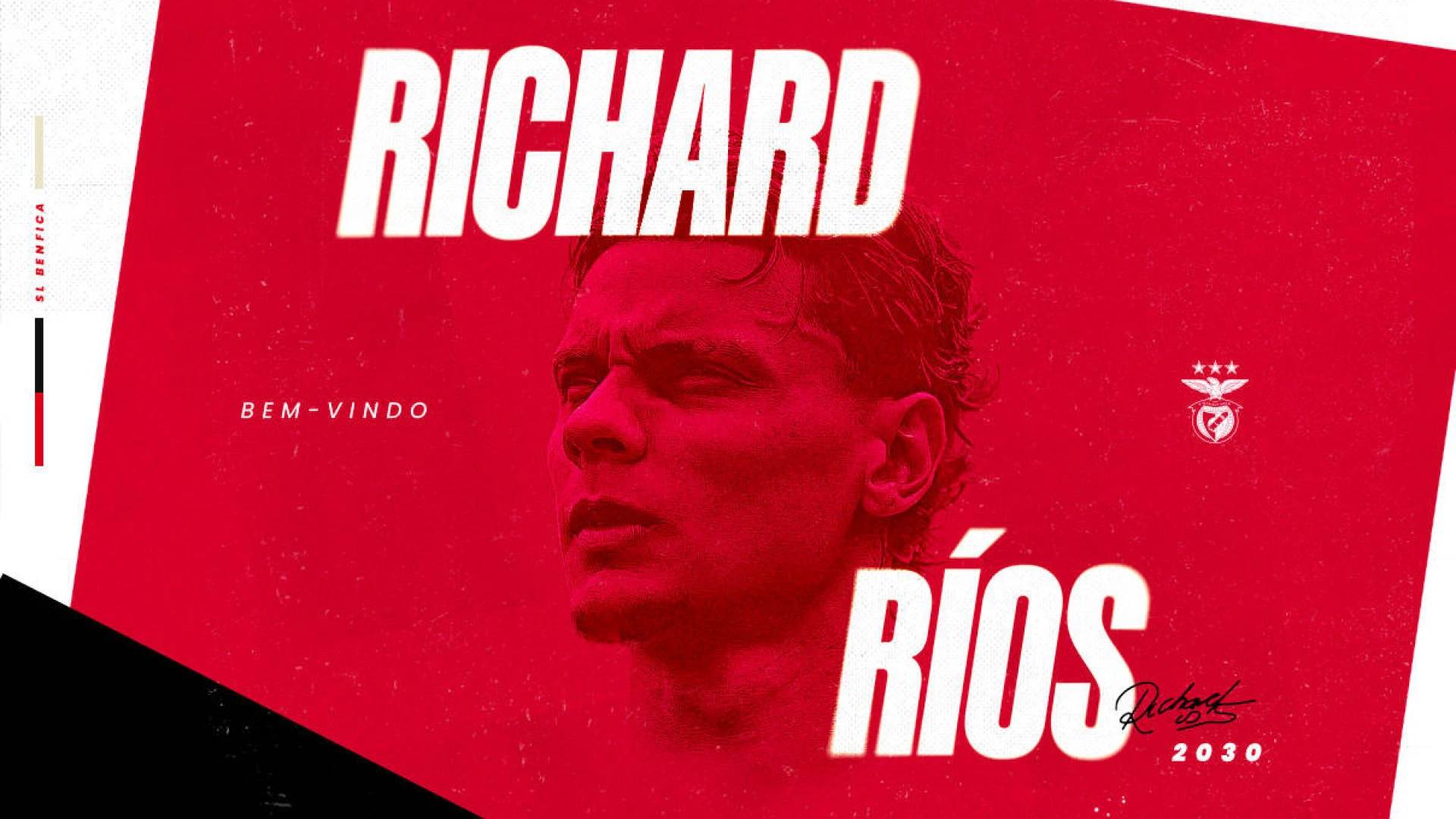 Benfica assegura contratação de Richard Ríos para o plantel de 2025/26