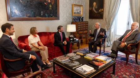 Presidente da República em conversações sobre nova Lei de Estrangeiros