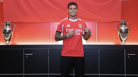 Ríos considera transferência para o Benfica um marco na sua carreira