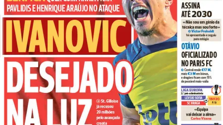 Benfica de olho em Ivanovic e FC Porto anuncia Alberto Costa
