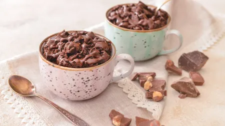 Bolo de Chocolate Vegan na Caneca: Sabor e Saúde em Minutos