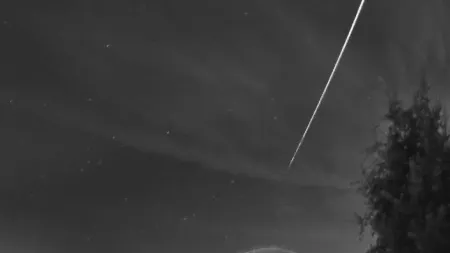 Meteorito ilumina céu de Braga durante a noite